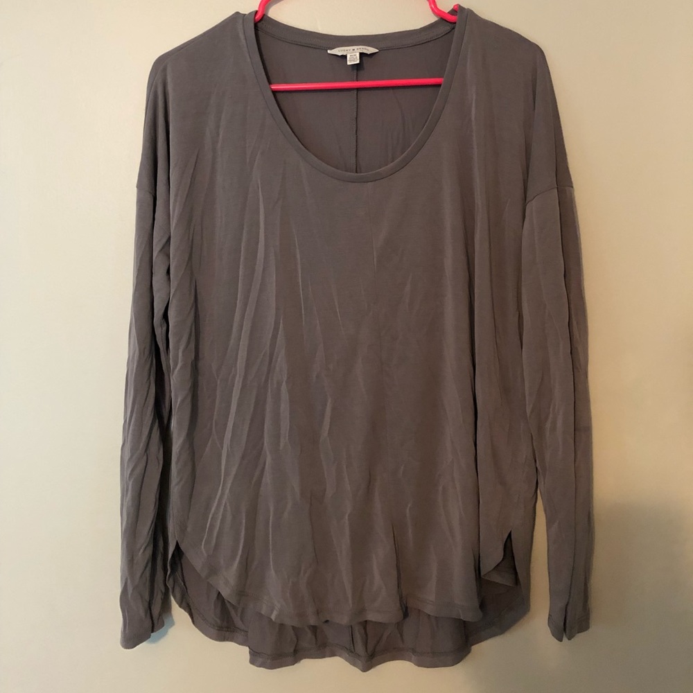 Lucky Brand gray long sleeve